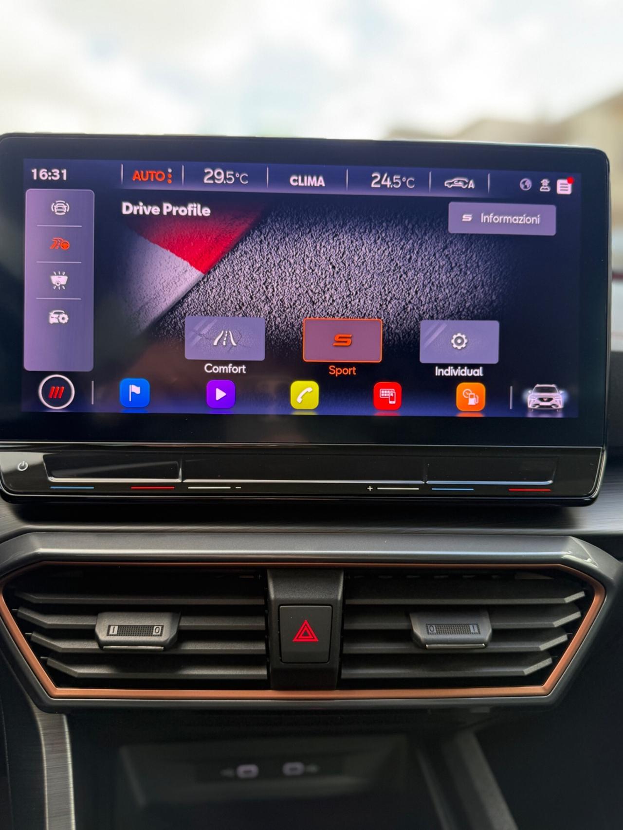 Cupra Formentor 150cv dsg VIRTUAL,TELECAMERA,LUCI SOFFUSE,NAVI,FULL LED,PORTELLONE AUTOMATICO