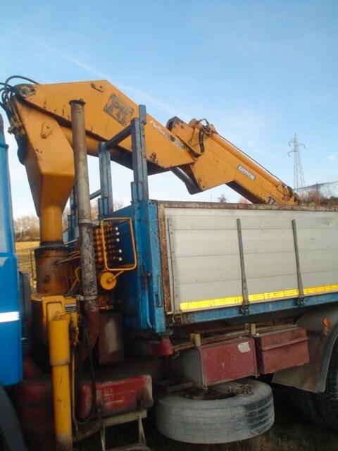 Fiat OM 190-35 Rib. Tril. + Gru 80 Q.li