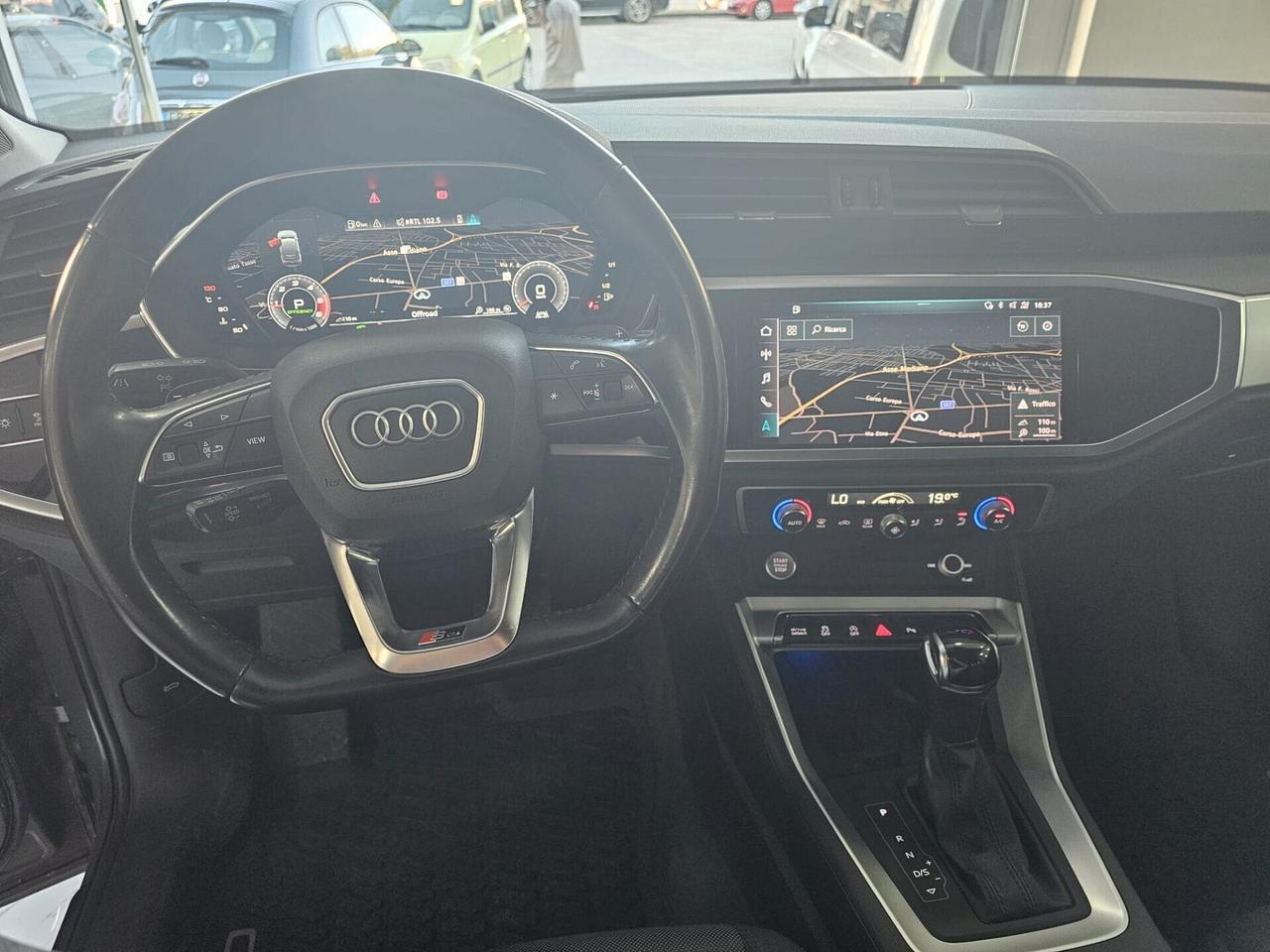 NUOVA AUDI Q3 SPORTBACK 35 TDI 150CV S-TRONIC S-LINE IDENTITY BLACK