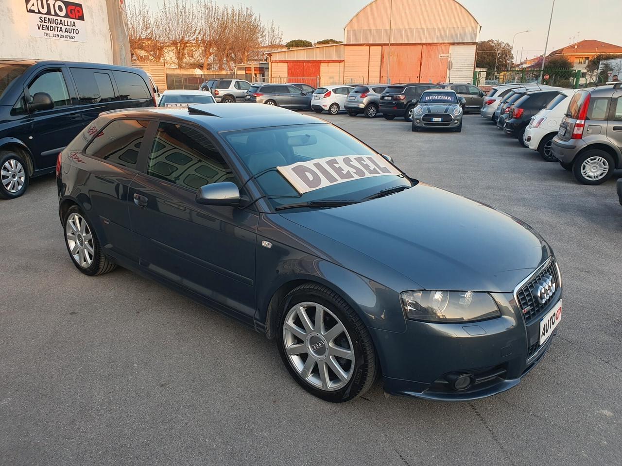 Audi A3 2.0TDI 140cv 3porte S-line Tetto 2008