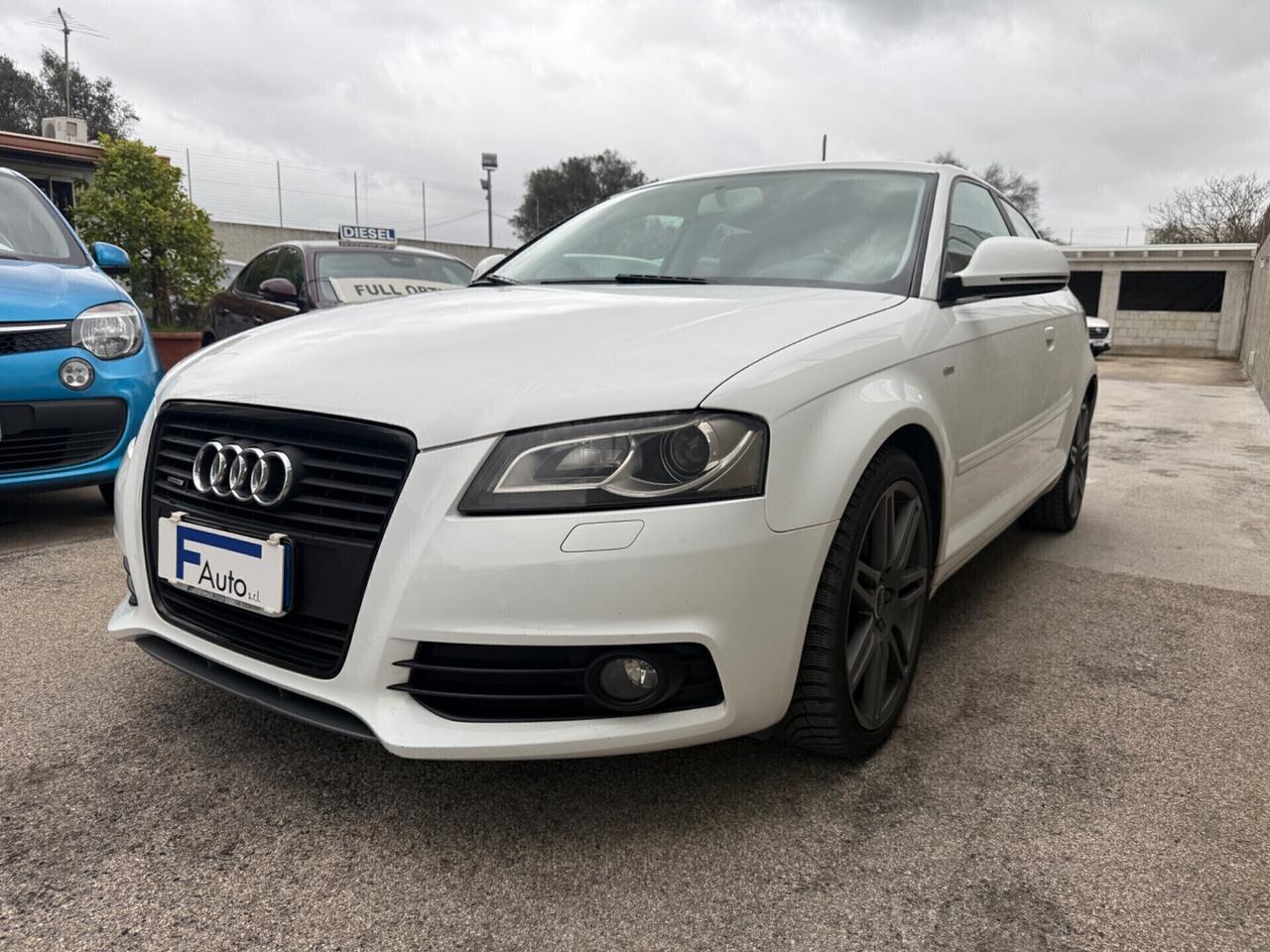 Audi A3 2.0 TDI 170 CV Quattro S-Line,Bluetooth,Climatronic Biz.,ecc.