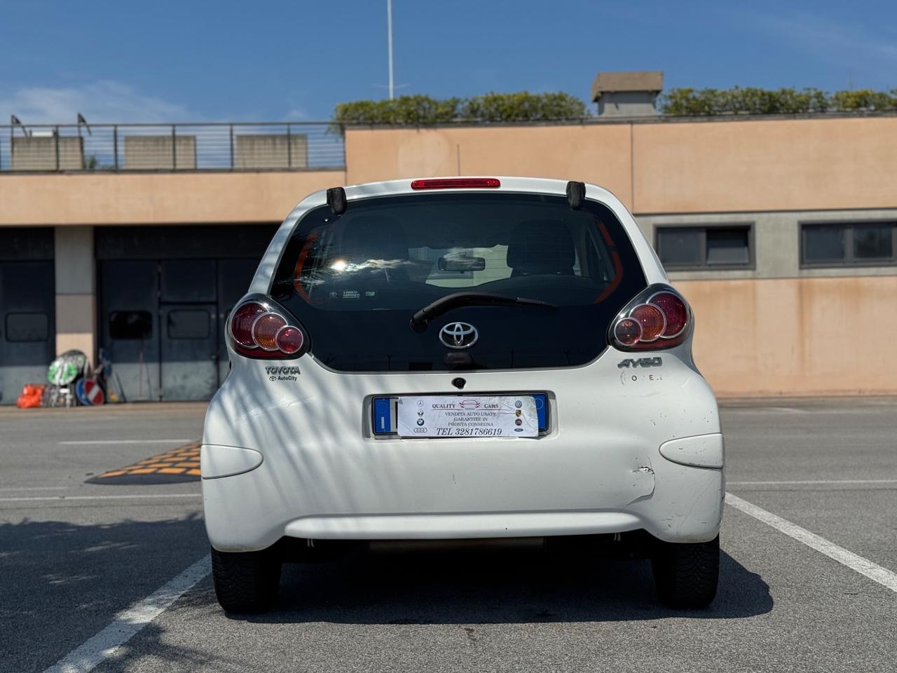 TOYOTA AYGO 1.0 BENZINA NEO PATENTATI 2012 12 MESI DI GARANZIA