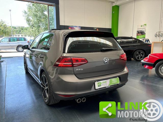 VOLKSWAGEN Golf GTD 2.0 TDI 184 CV, TETTO, KM CERTIFICATI, PELLE