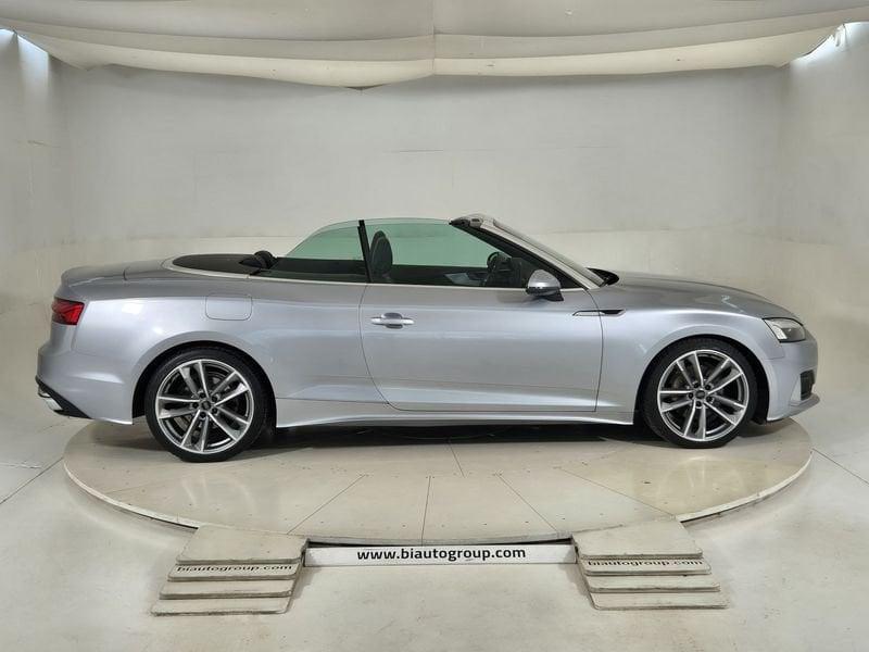 Audi A5 II 2020 Cabriolet Diesel Cabrio 40 2.0 tdi S line edition 190cv s-tronic