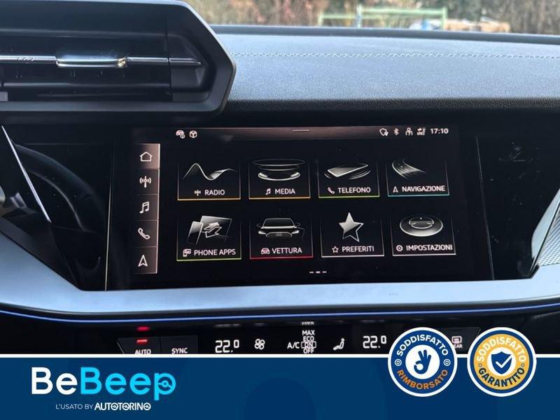 Audi A3 SPORTBACK 45 1.4 TFSI E S LINE EDITION S-TRONIC