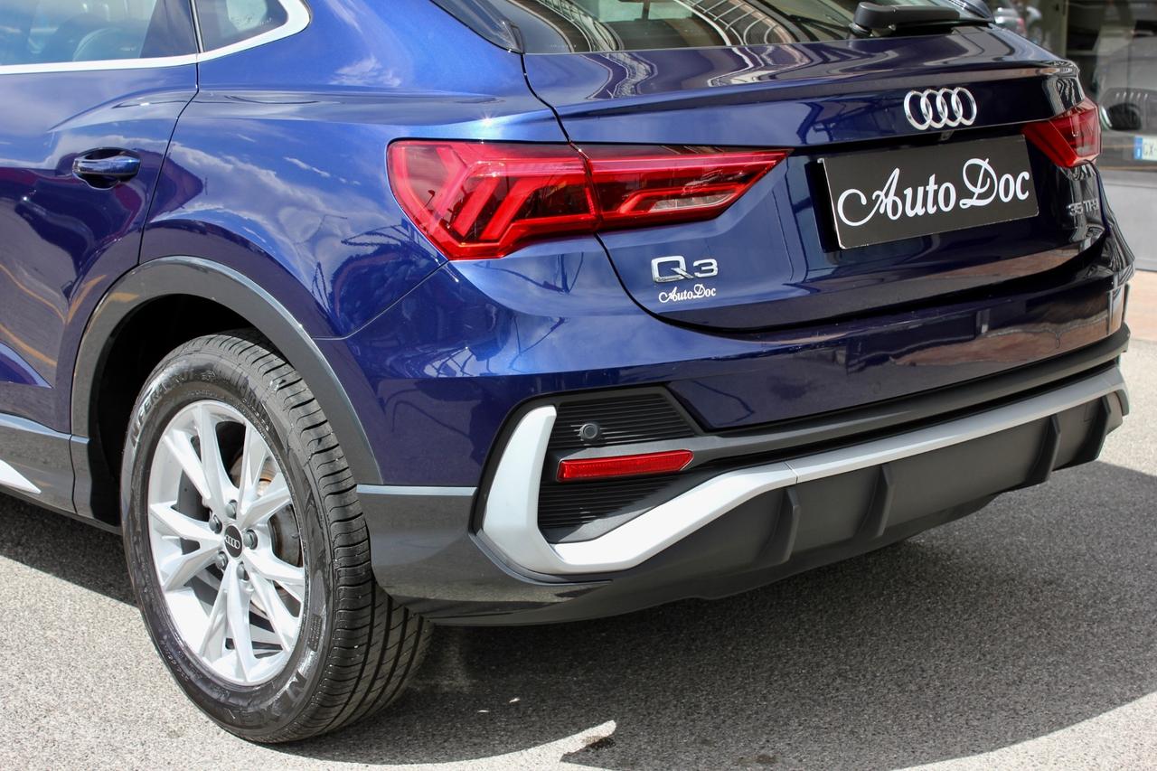 Audi Q3 SPB 35 TFSI S line edition VIRTUAL COCKPIT FARI FULL LED NAVY