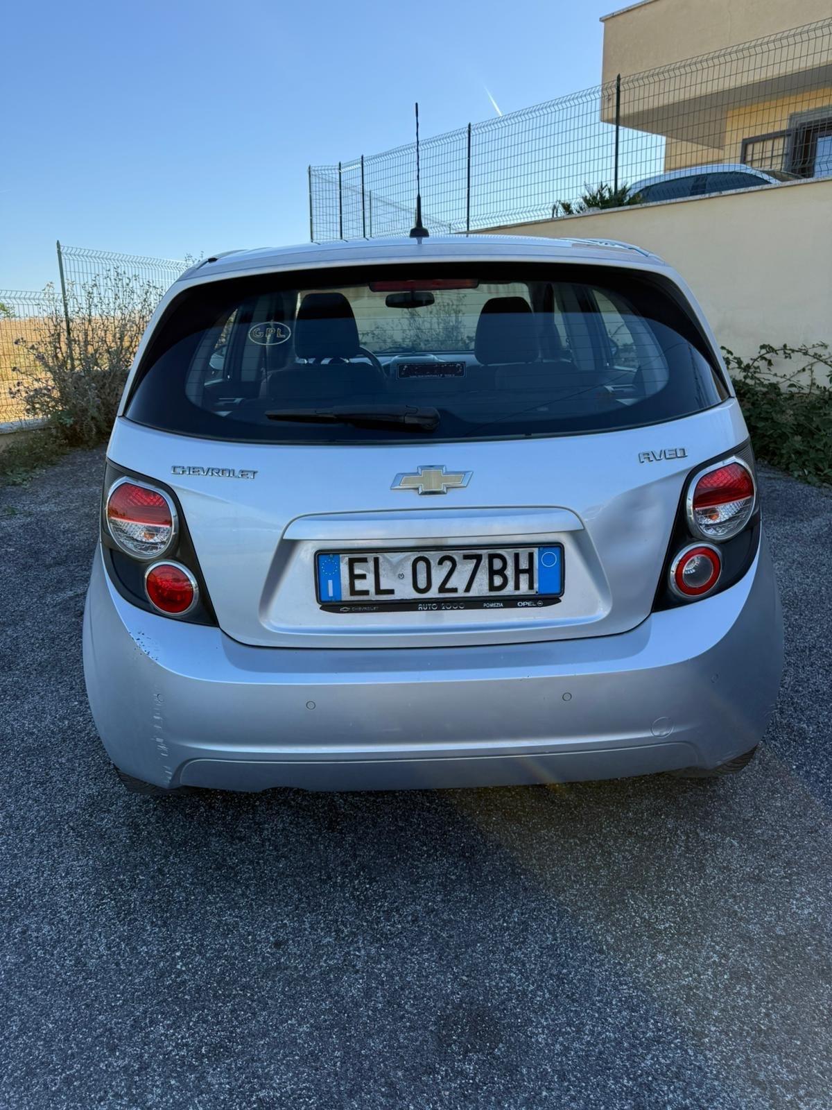 Chevrolet Aveo 1.2 86CV GPL 5 porte LT