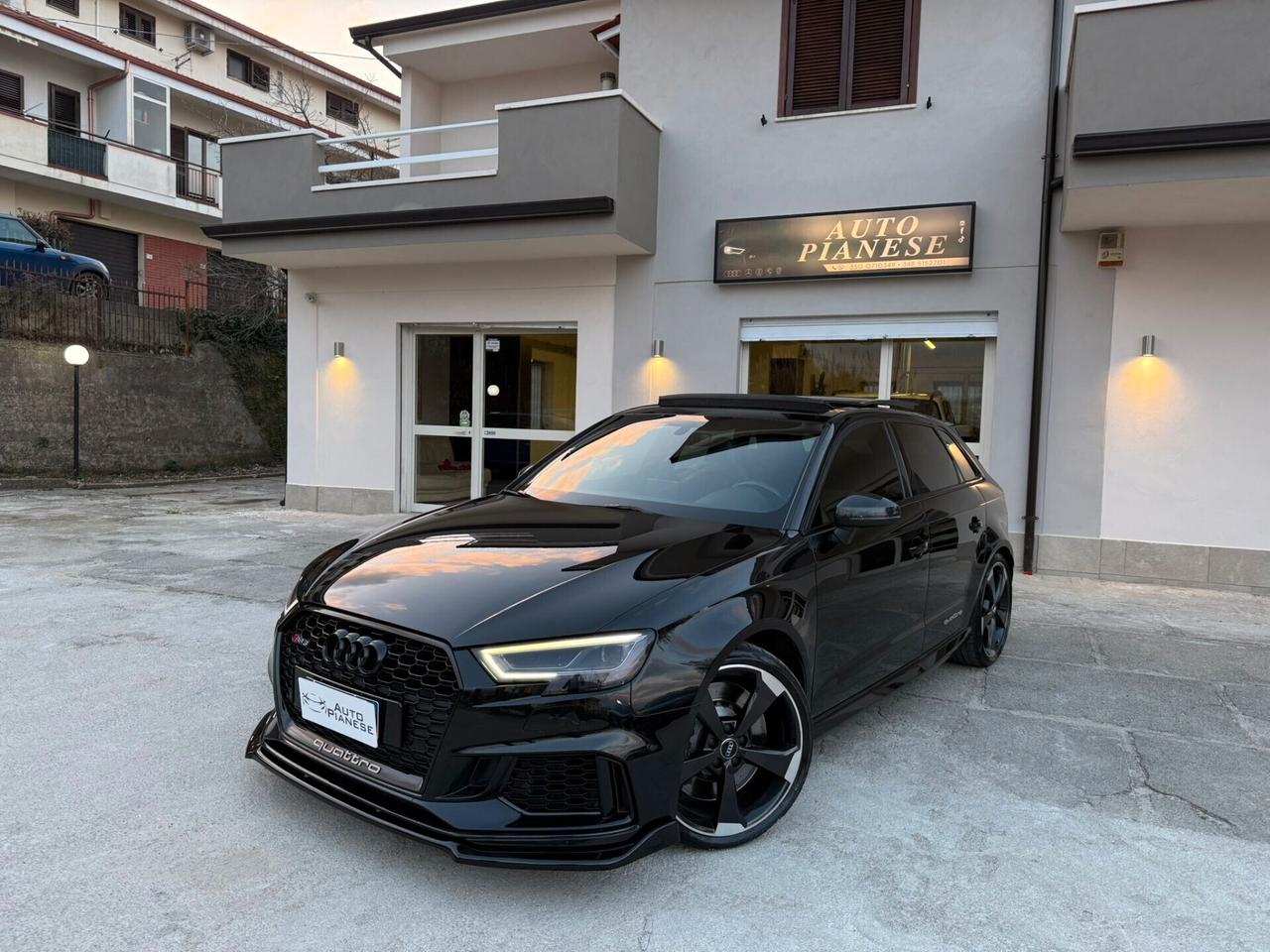 Audi RS3 SPB 2.5Tfsi 400Cv Quattro S-Tronic Total Black Tetto Virtual