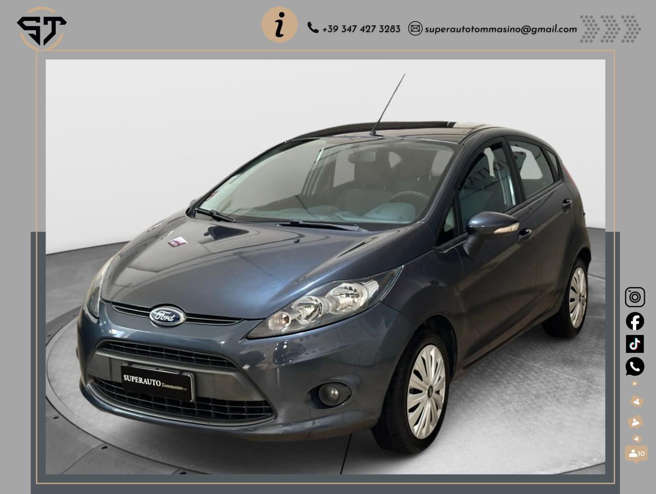 Ford Fiesta 1.2 82 CV 5 porte Titanium PERFETTA