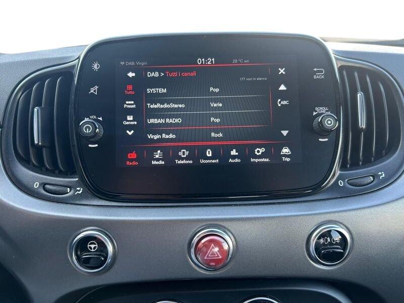 FIAT 500 1.0 Hybrid 70 CV TETTO Sport