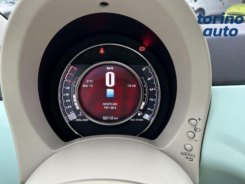 FIAT 500 1.2 69cv CULT (tetto apribile+pelle)