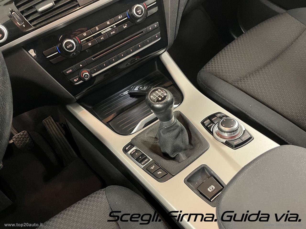 BMW X3 XDrive 20D | MANUALE