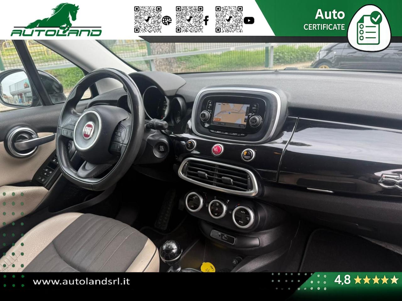 Fiat 500 X 500X 1.6 mjt Pop Star 4x2 115cv