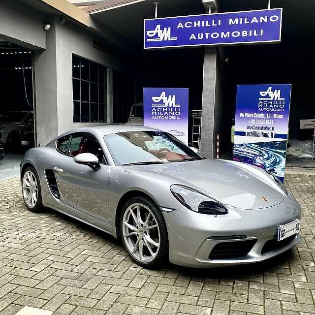 Porsche 718 Cayman 2.0 PELLE BORDEAUX UNIPROPRIETARIO PDK