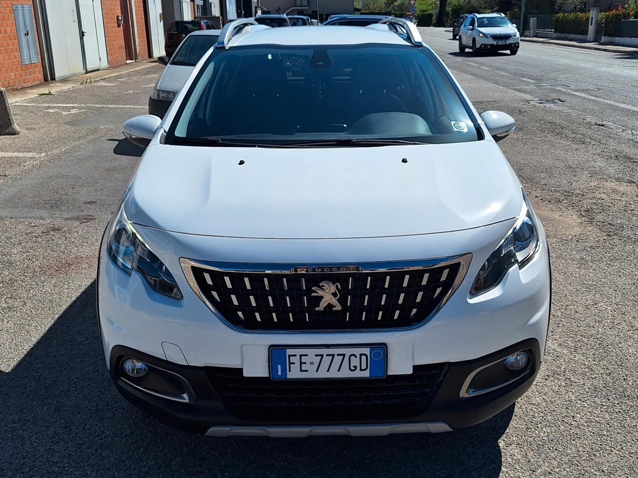 Peugeot 2008 BlueHDi 100 GT Line UNICAPROPIETARIA KM CERTIFICATI NAVI PELLE €6B