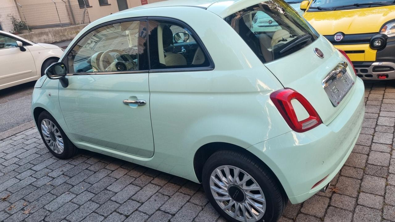 Fiat 500 1.2 Lounge 69cv anno2019 km 52000 neopat