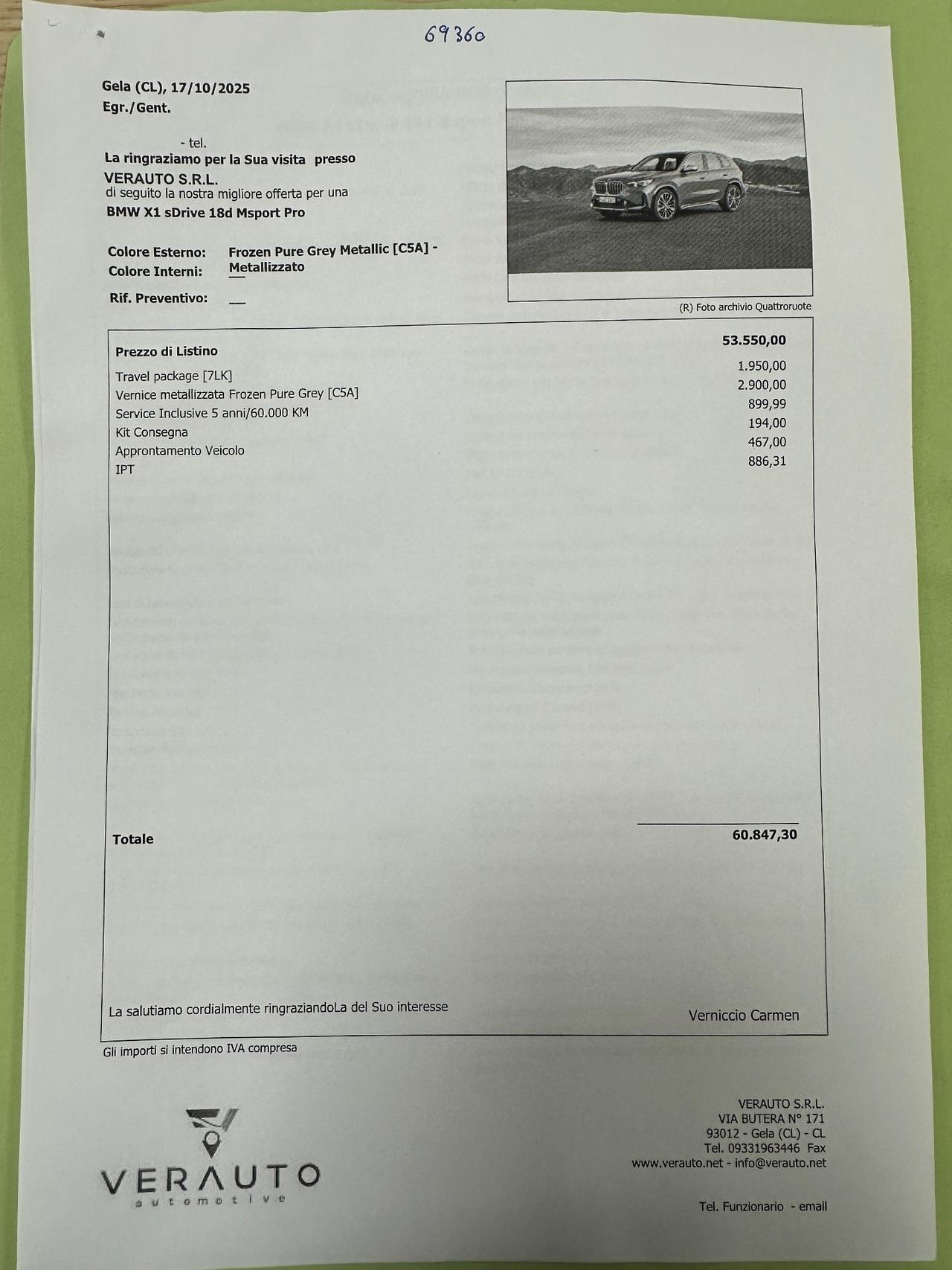 Bmw X1 sDrive 18d Msport Pro