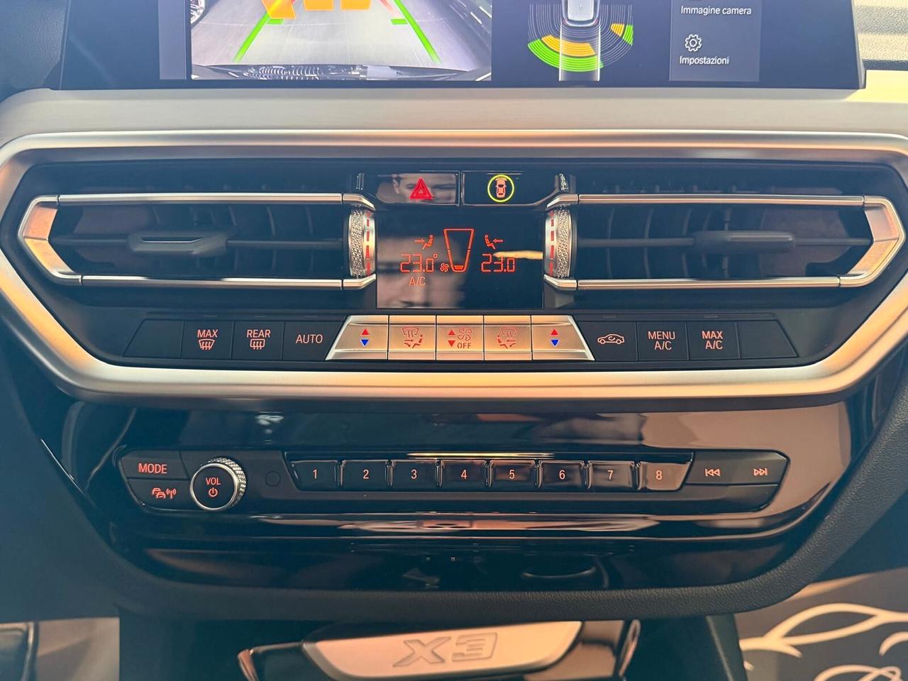 BMW X3 20D M-SPORT X-DRIVE MHEV 48V 190CV PELLE NAVI CAM ANNO 2022