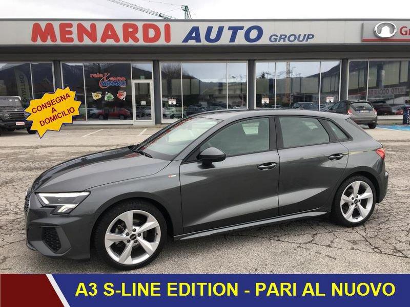 Audi A3 SPB 35 TDI S Tronic S line edition S-LINE - PARI AL NUOVO