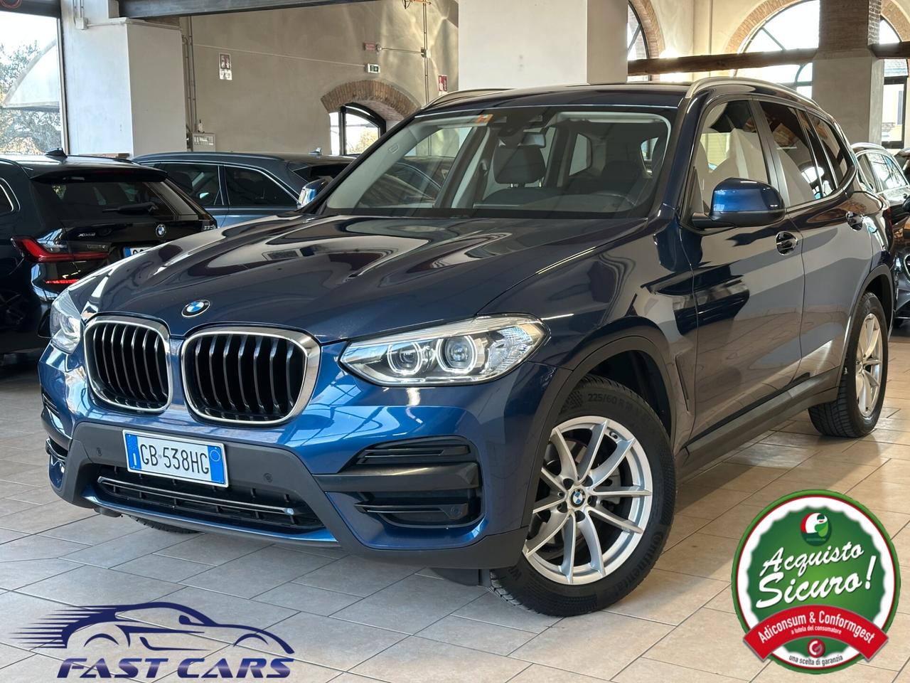 Bmw X3 xdrive 20d Advantage auto *CARPLAY*SENSORI*NAVI*