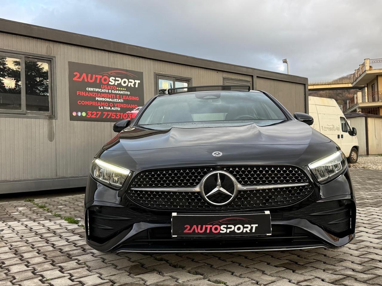 MERCEDES BENZ CLASSE A 180 2024 DIESEL TETTO FULL UNICOPROPRIETARIO TAGLIANDI MERCEDES BENZ