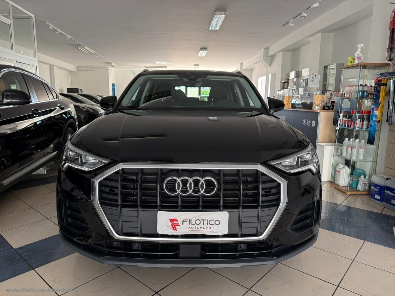 AUDI Q3 35 TDI S tronic 150CV Business KM 86.187 COCKPIT - TELECAMERA - LED