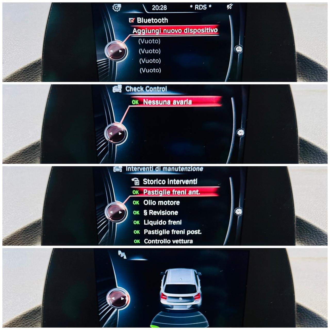 BMW 114d Sport 95CV 1.6 Diesel 5Porte LED/Navi/BT/PDC