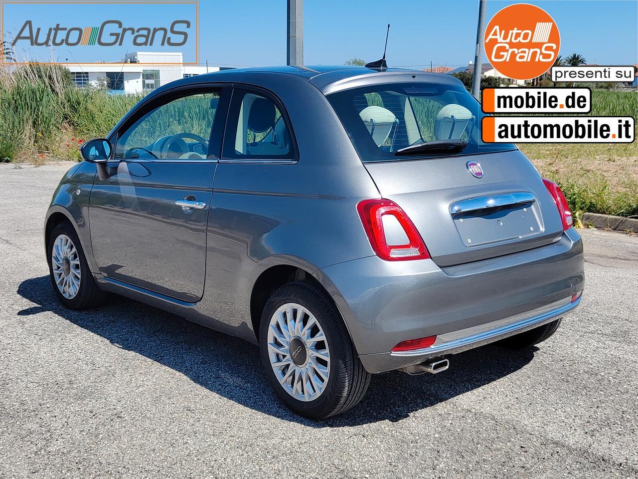 Fiat 500 1.2 01/20 Grigio Metallizzato