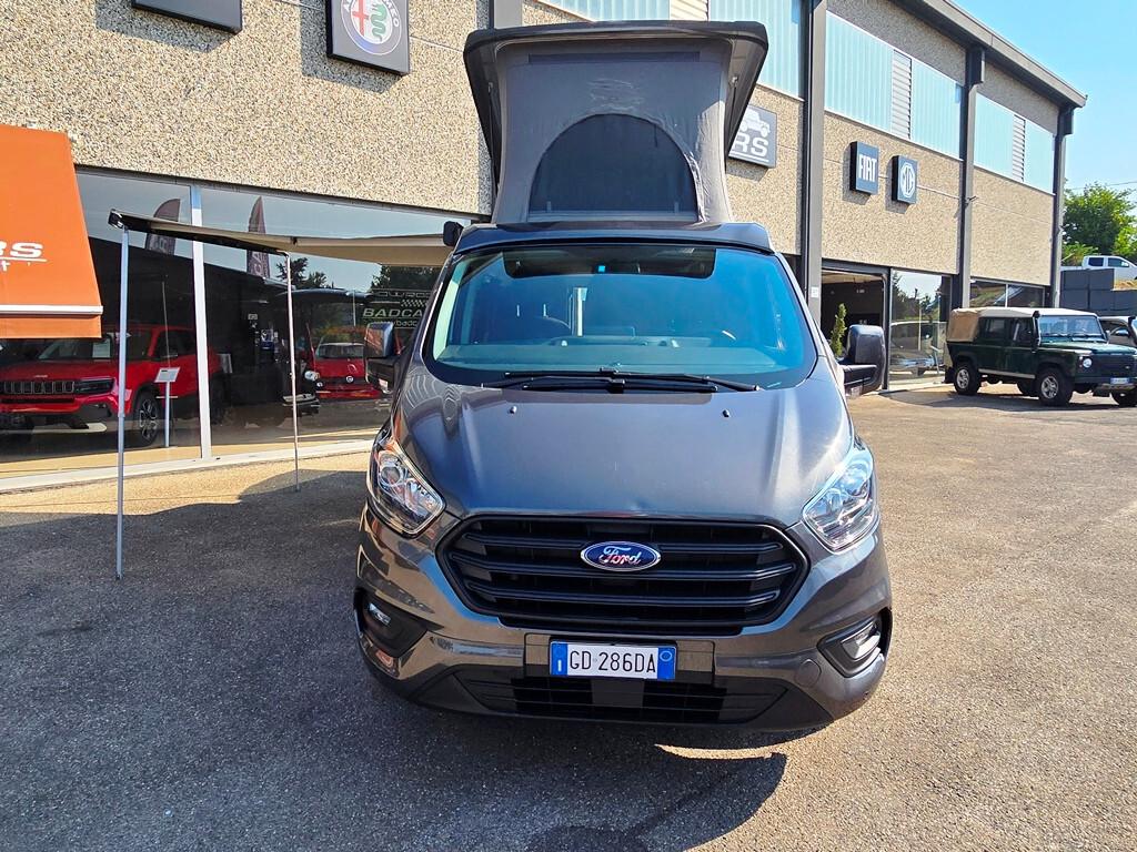 Ford TRANSIT CUSTOM 2.0 ECOBLUE HYBRID 170CV SOLARIA AUTOCARAVAN 4 POSTI LETTO CON BAGNO COMPLETO!