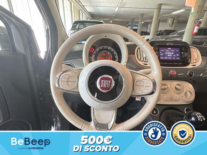 FIAT 500 1.2 LOUNGE S&S 69CV MY19