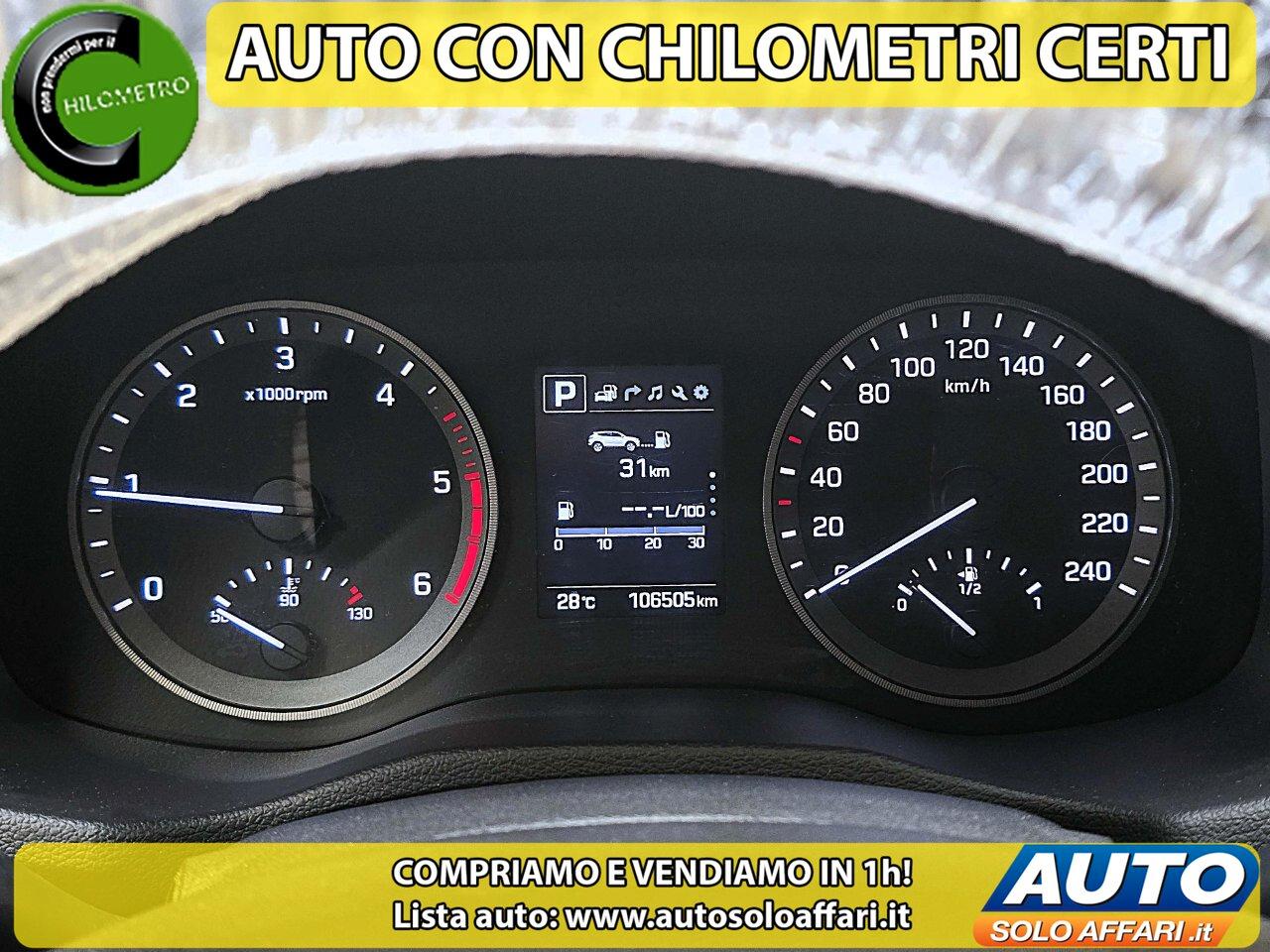 Hyundai Tucson 1.7 CRDI 141CV DCT CAMBIO AUTOMATICO/EURO6B/CAMERA/NAVI