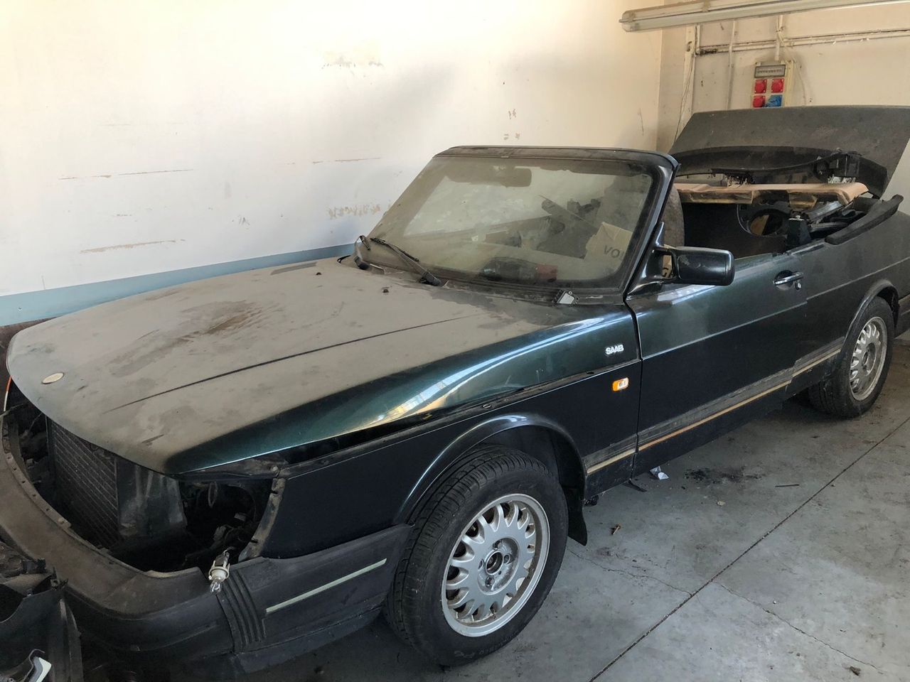 Saab 900 i turbo 16 cat Cabriolet solo per pezzi di ricambio