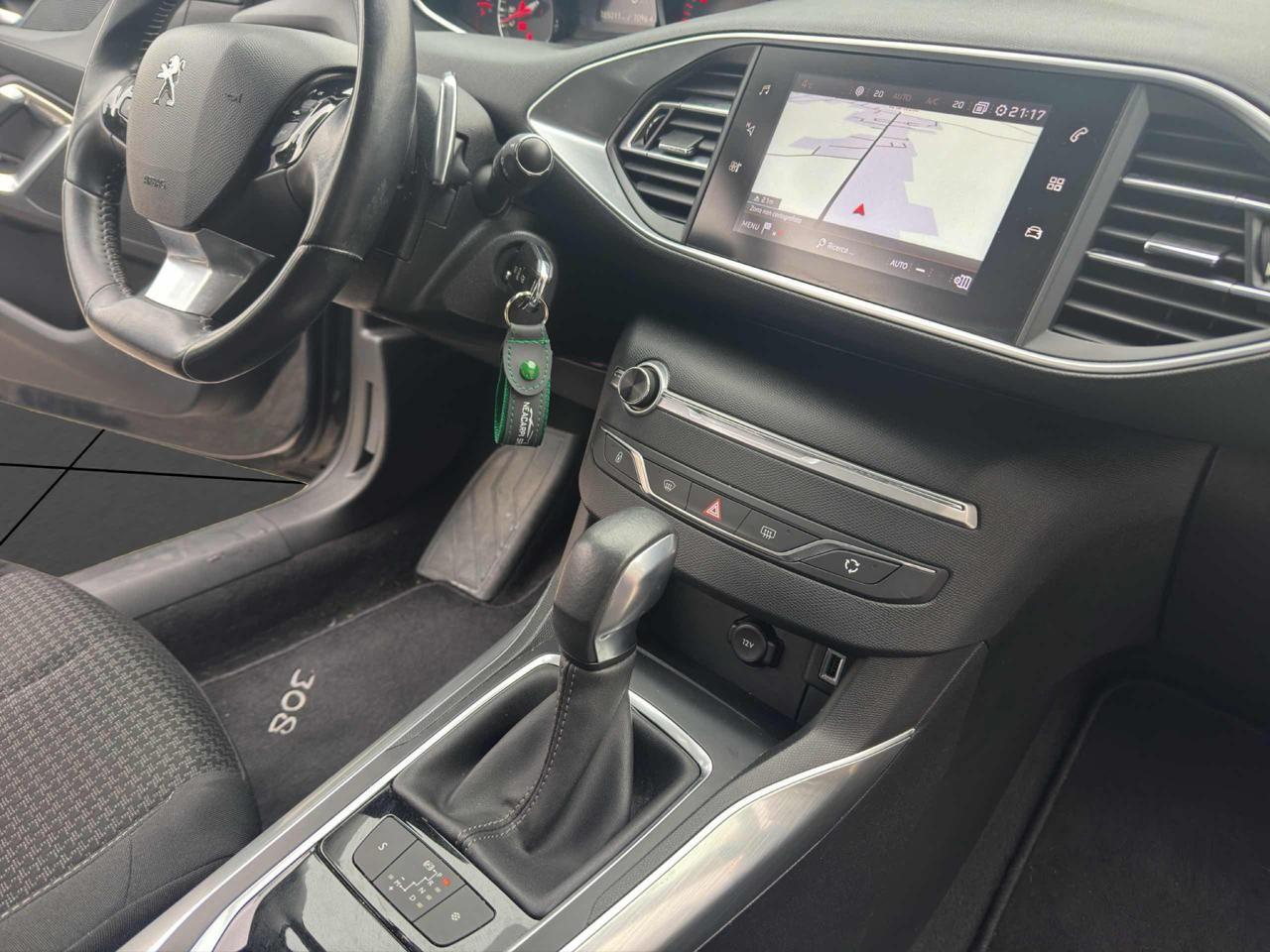 Peugeot 308 B.HDi 130 CV EAT6 SW-NAVI-SENSORI ANT/POST-E6D-