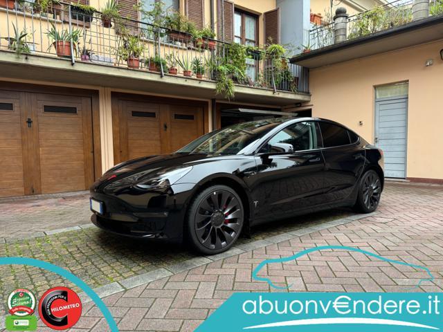 TESLA Model 3 Long Range Performance AWD GAR. UFFICIALE AL 2032