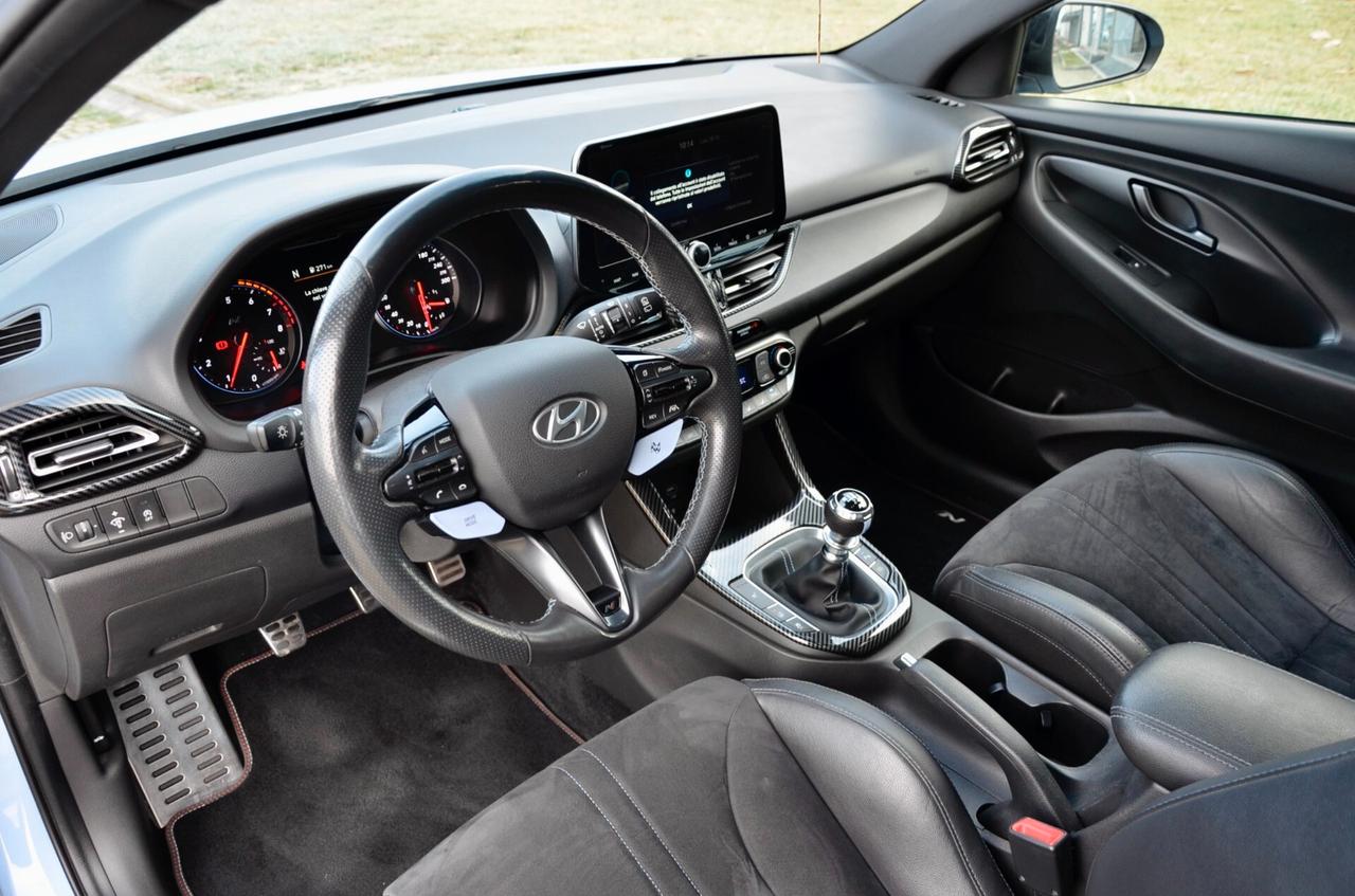 HYUNDAI i30 2.0 T-GDI N PERFORMANCE 280cv, UNICOPROPRIETARIO, UFF ITALIANA, EURO 6D, FARI HIGH BEAM, RETROCAMERA, PERMUTE