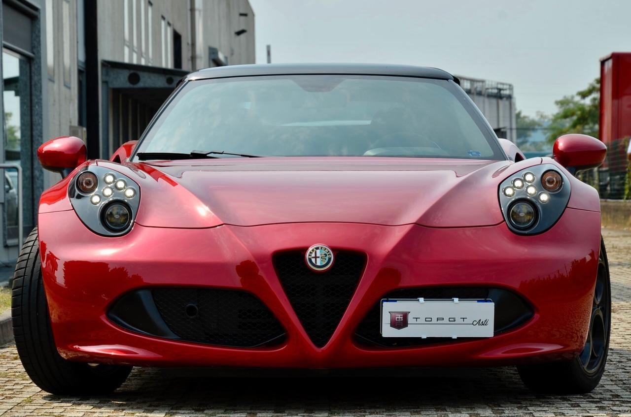 ALFA ROMEO 4C SPIDER 1750 TBI 240cv TCT, ROSSO COMPETIZIONE, EURO 6B, PERMUTE