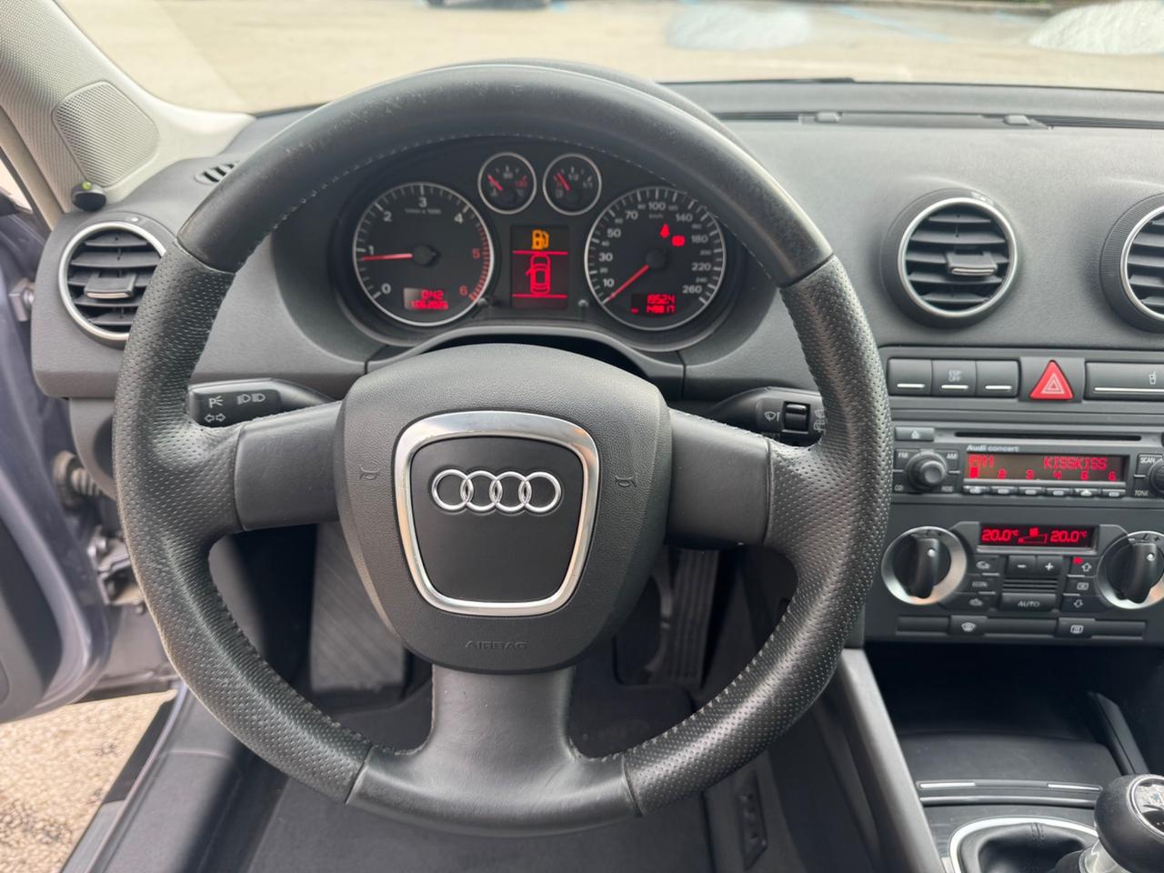 Audi A3 2.0 16V TDI Ambition Unicoproprietario, KM certificati.