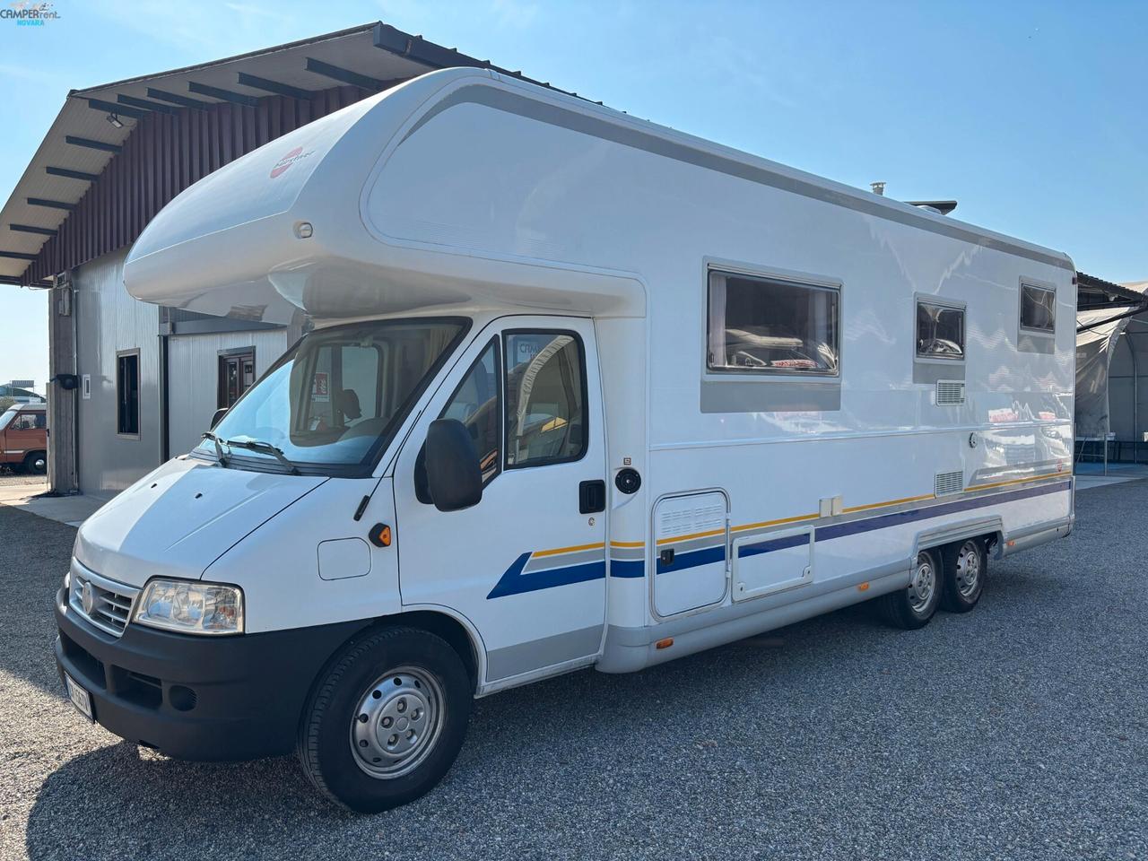 Bürstner A 747-2 ACTIVE - MANSARDATO CON AMPIO GARAGE PATENTE C