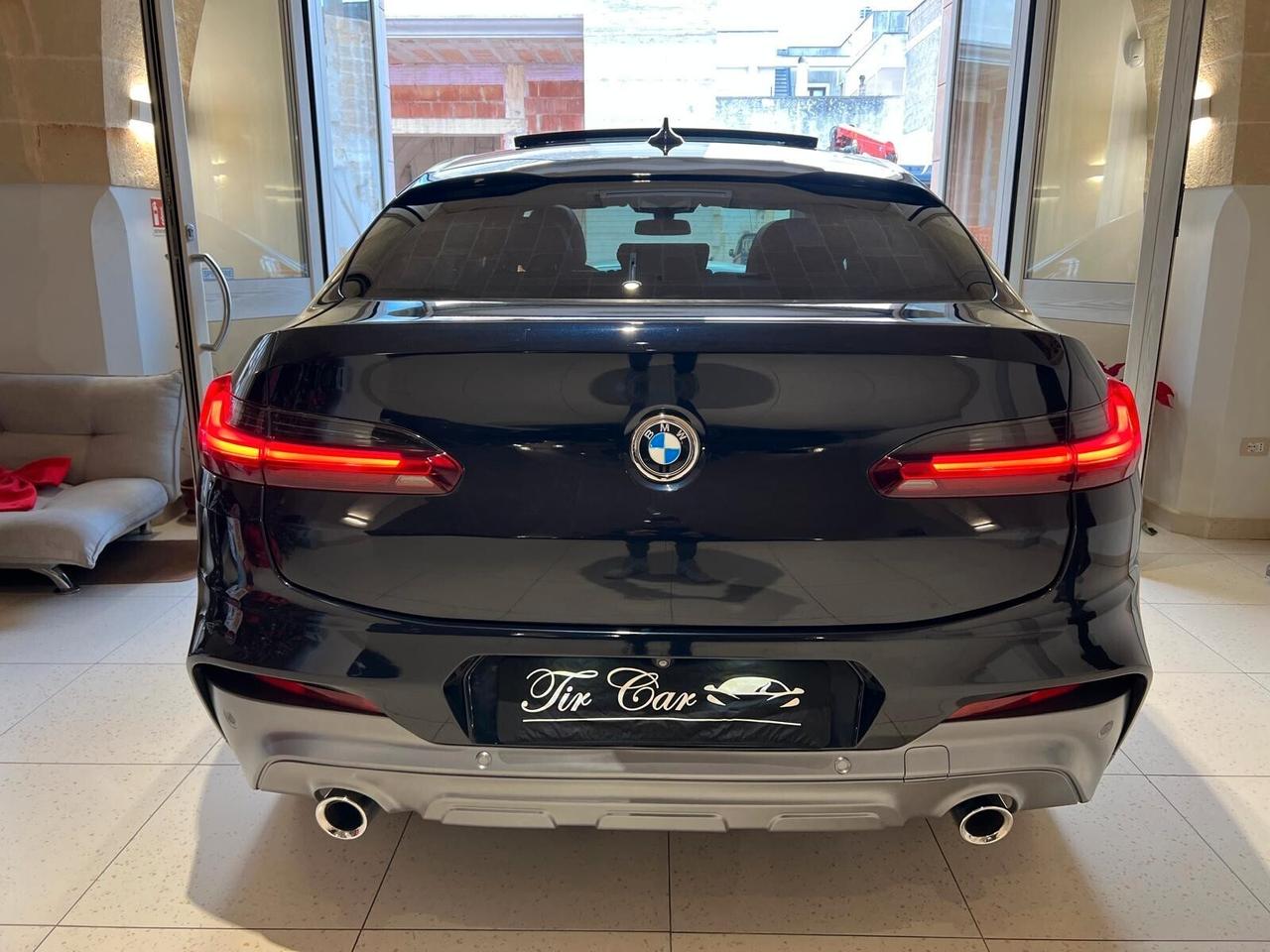 BMW X4 M-SPORT X 2.0 X-DRIVE 190CV TETTO PELLE NAVI ANNO 2019