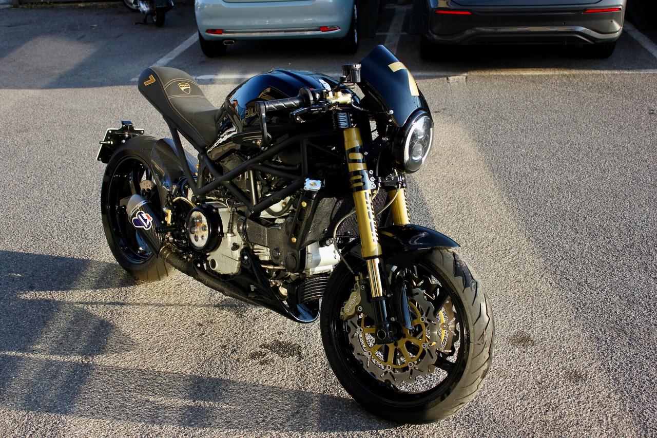 Ducati Monster S4R PARAFANGO CARBONIO PEDANE SPORTIVE