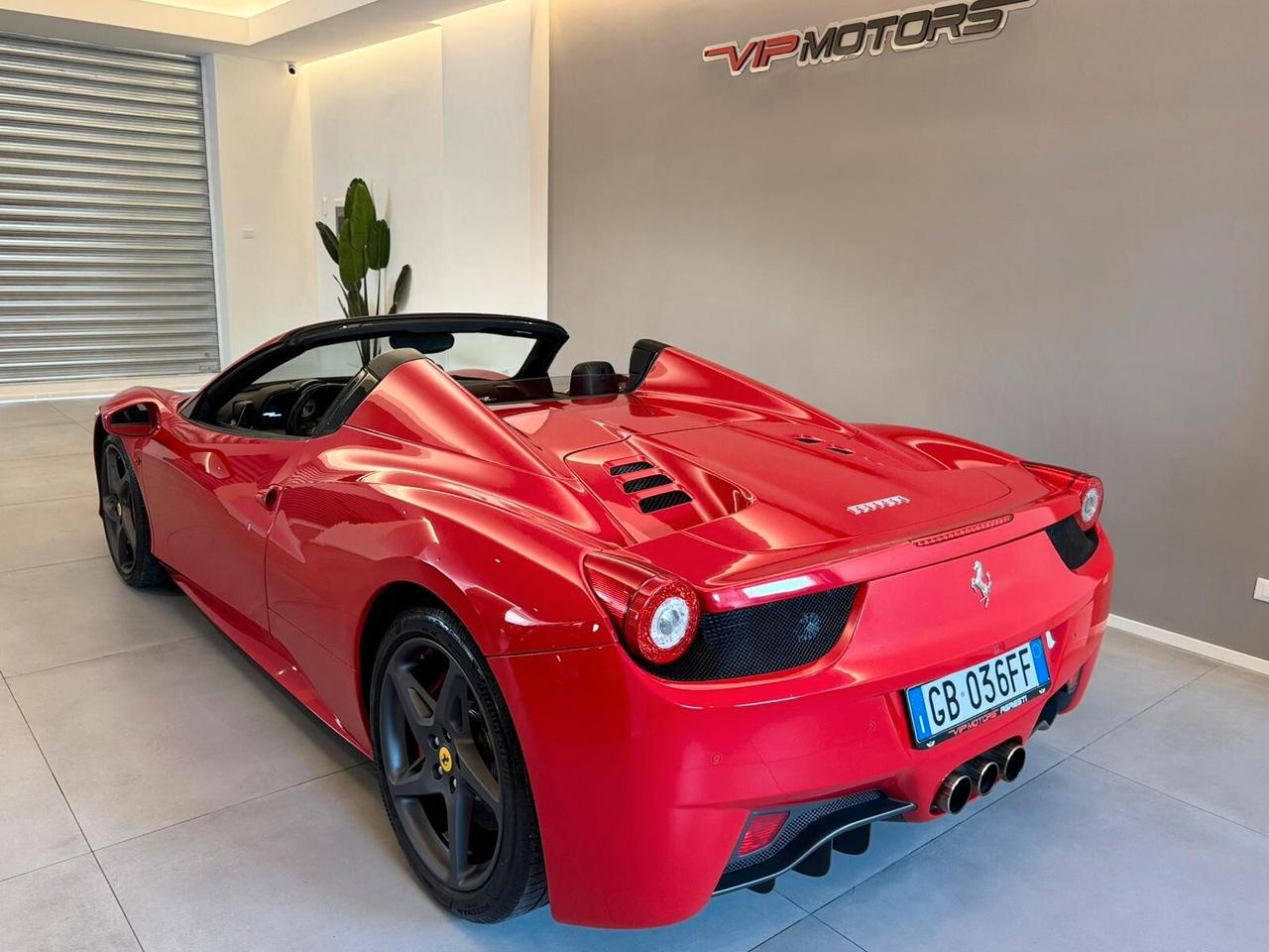 FERRARI 458 SPIDER CAMBIO F1 DCT STRAFULL