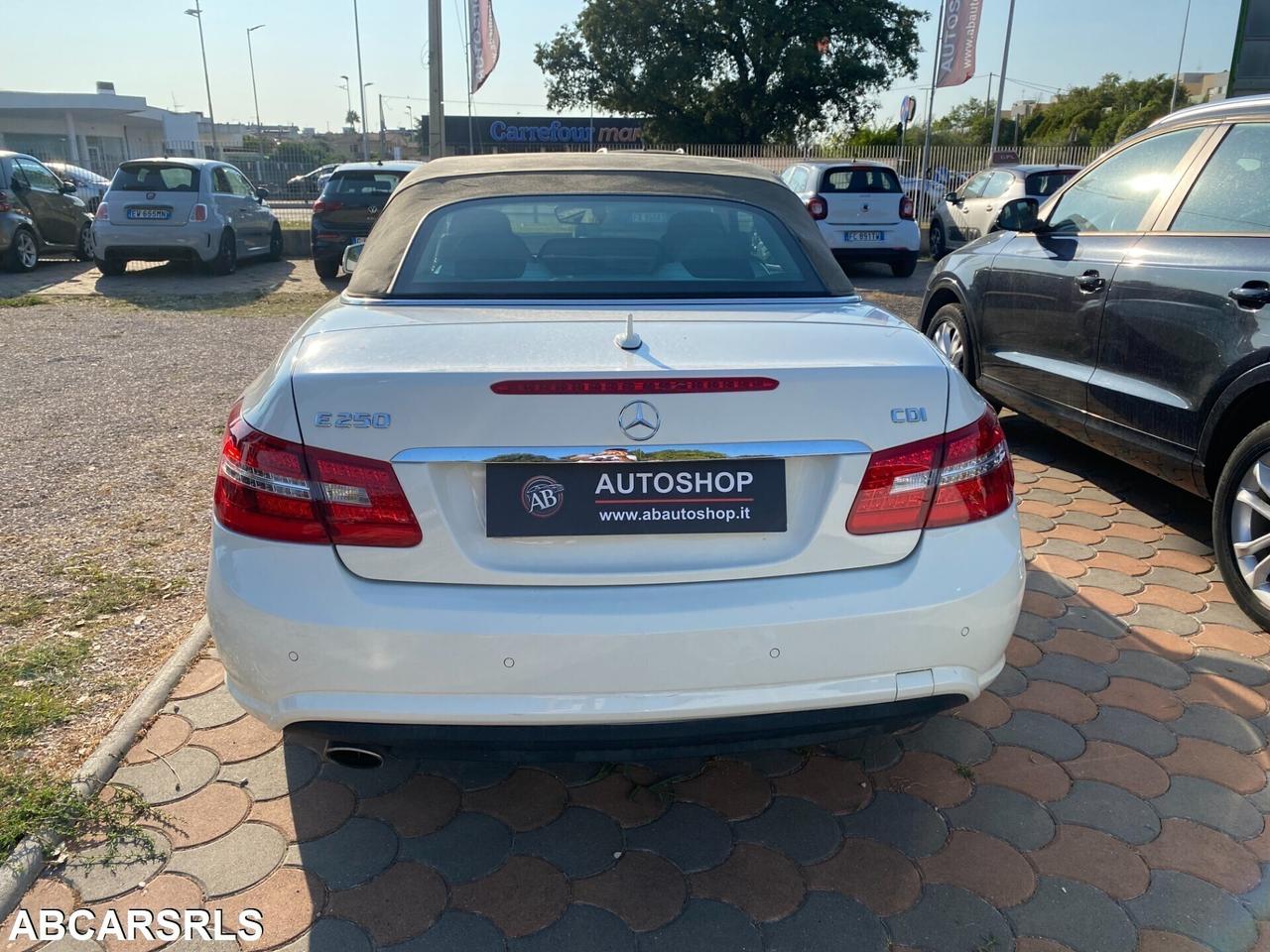 MERCEDES - Classe E - E 250 CDI Cabrio BlueEFFICIE