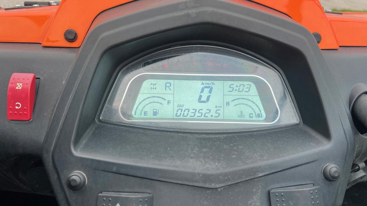 Cf Moto UForce 550 Targa Gialla - Macchina Agricola