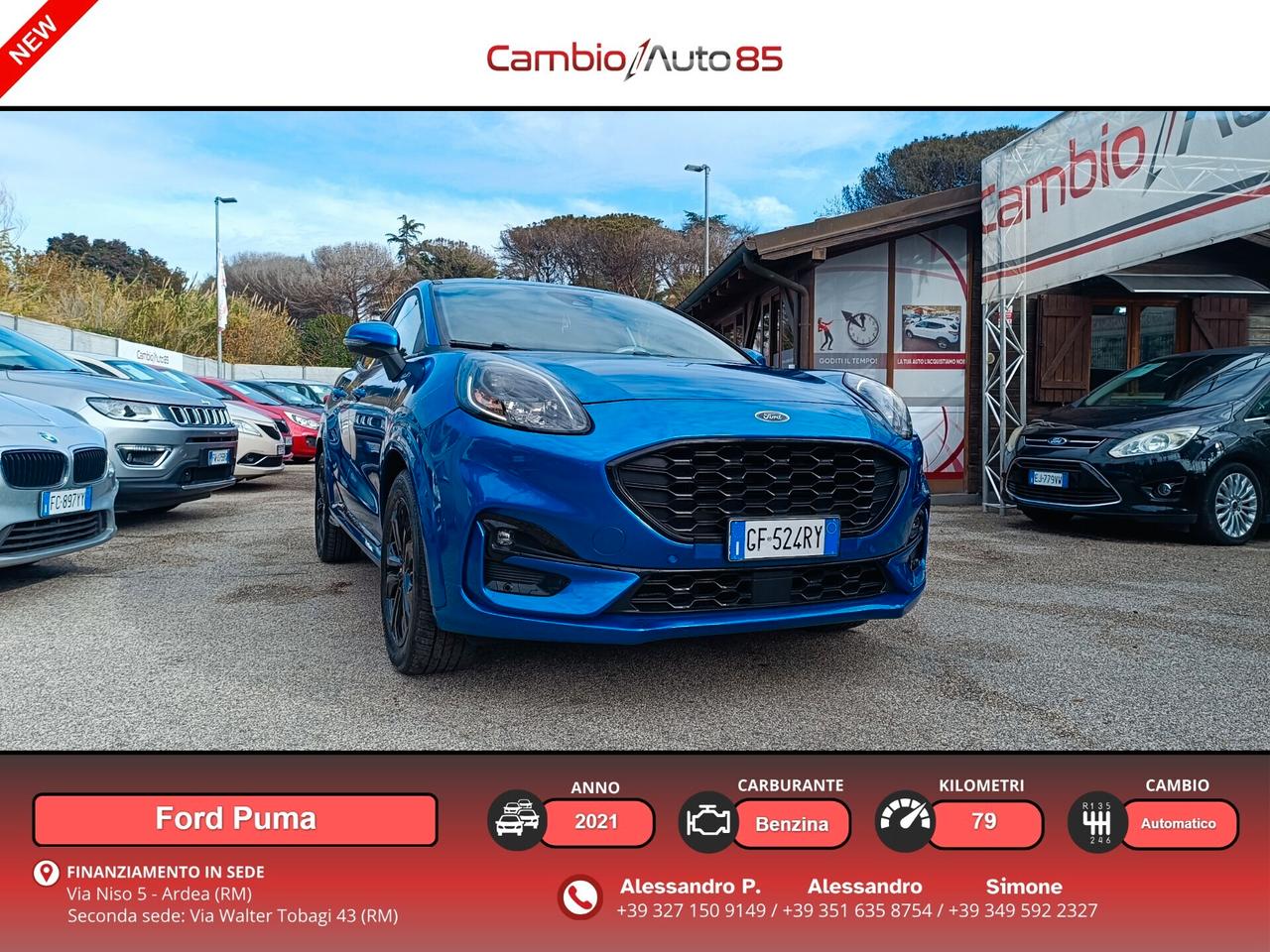 Ford Puma 1.0 EcoBoost Hybrid 125 CV S&S aut. ST-Line X