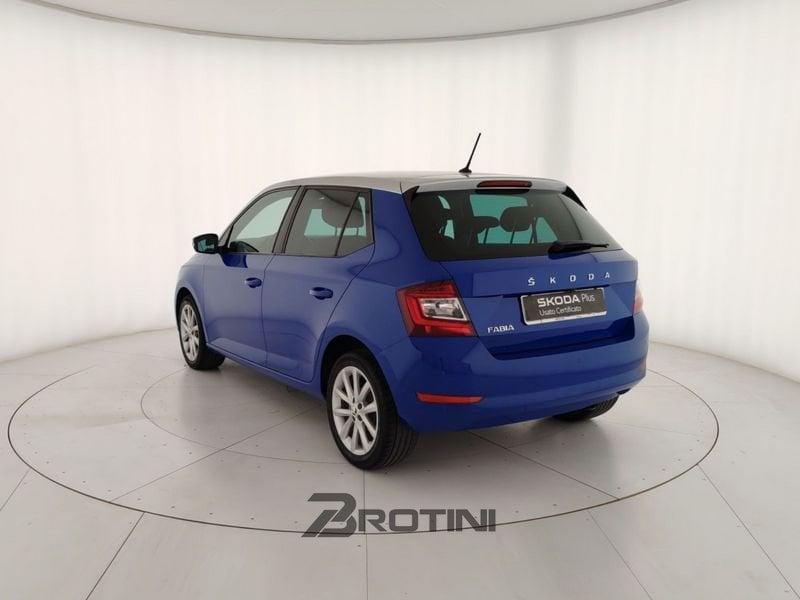 Škoda Fabia 1.0 MPI 60cv Twin Color Argento