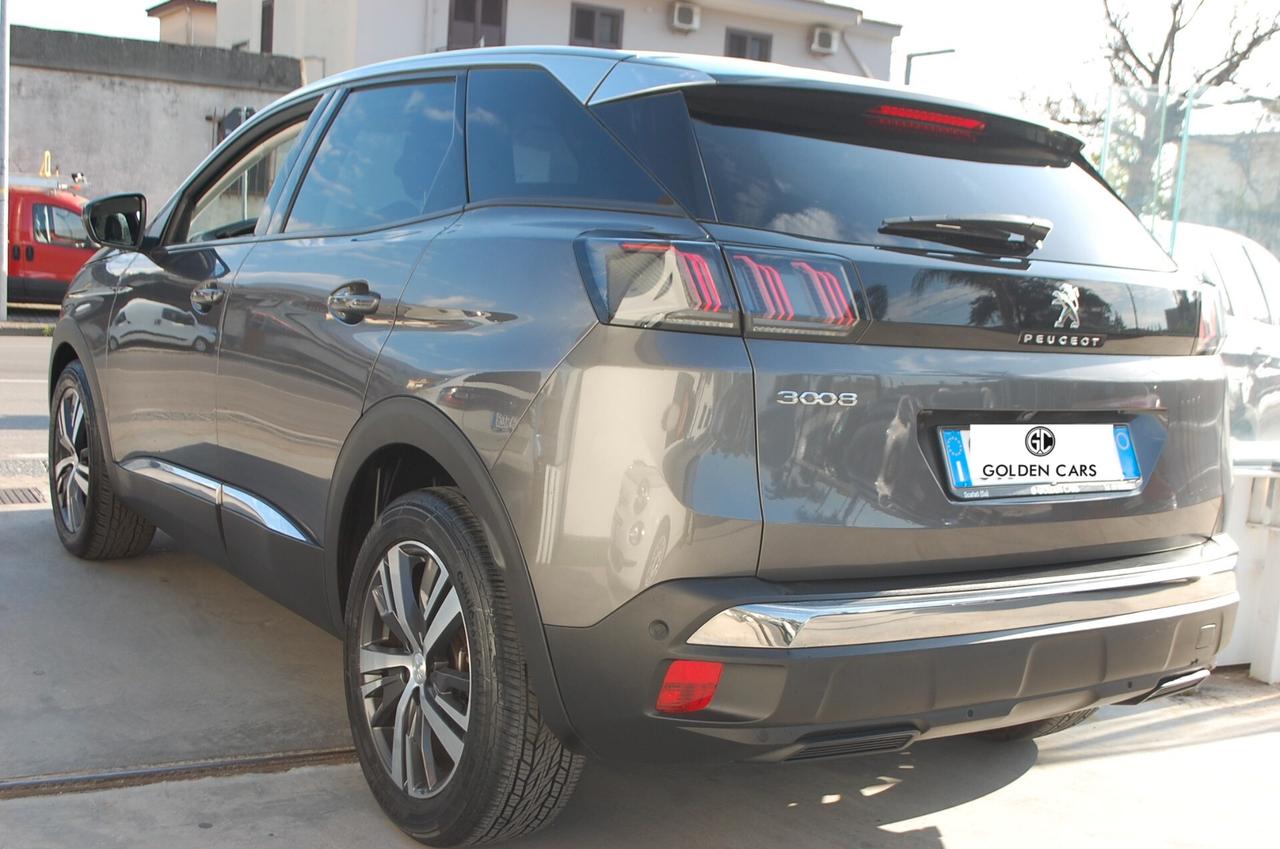 Peugeot 3008 1.5 bluehdi 131CV Allure EAT8 Uff Italy App Led