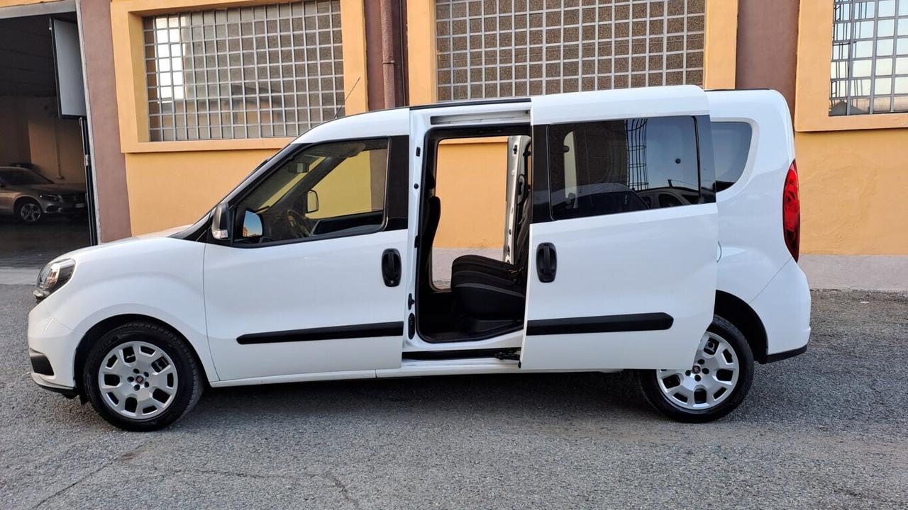 Fiat DOBLO' 1.6 MTJ 105CV LOUNGE CARGO MAXI LH1 N1 - OMOL. AUTOCARRO 5 POSTI - KM. 64000 UNICO PROPRIETARIO