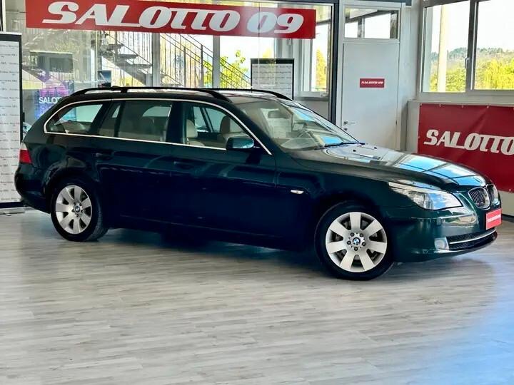 Bmw 530i Touring xdrive *VERDE PROFONDO* *GARANZIA* *PELLE TOTALE DAKOTA MARRONE*