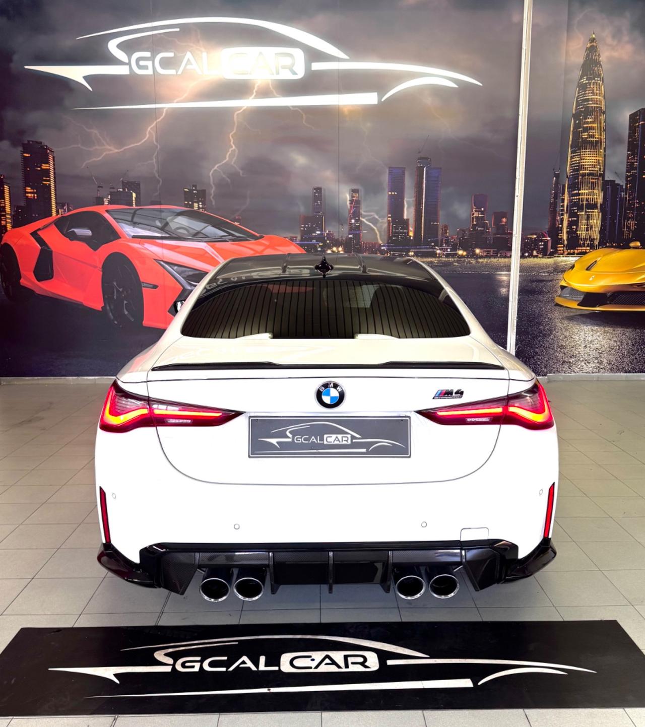 Bmw M4 COMPETITION 510CV CARBONCERAMICI + SEDILI CARBON + SCARICO OK PERMUTE CERTIFICATA