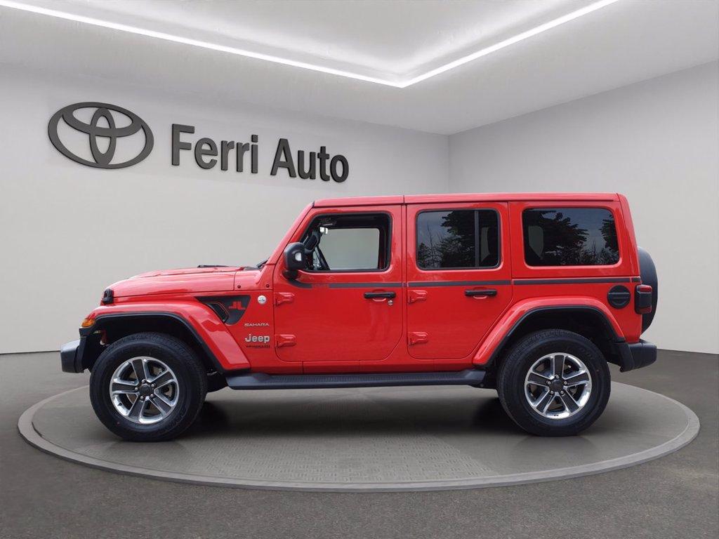 JEEP Wrangler unlimited 2.0 turbo sahara auto del 2021